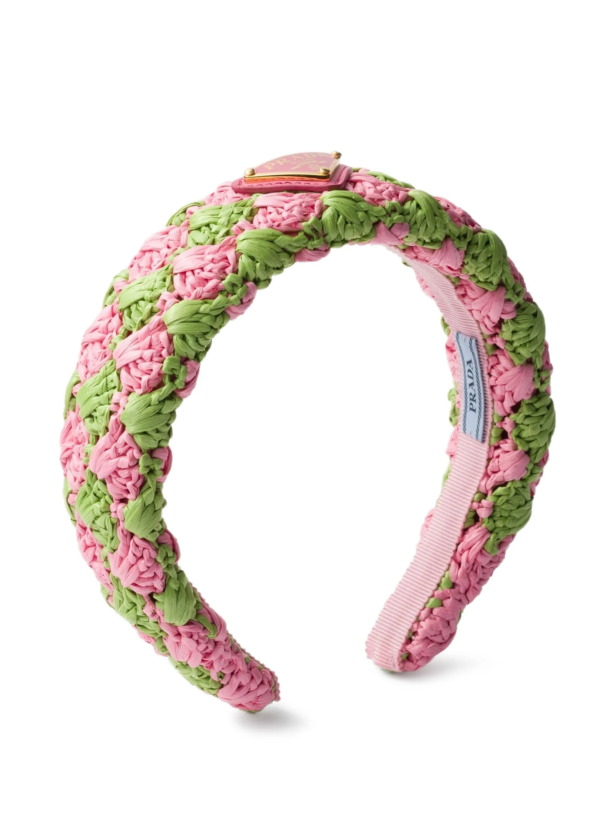 Повязка на голову в технике кроше Prada, розовый
Повязка на голову в технике кроше Prada, розовый