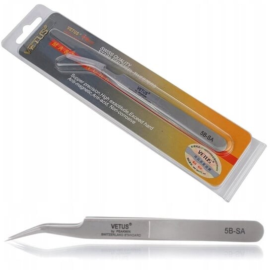 Пинцет для наращивания ресниц Vetus 5B-SA Project Lashes
Пинцет для наращивания ресниц Vetus 5B-SA Project Lashes