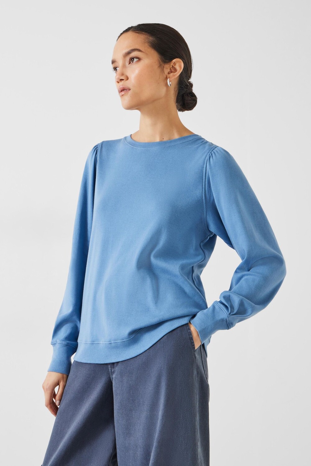 Толстовка Emily с пышными рукавами Hush, синий
Толстовка Emily с пышными рукавами Hush, синий