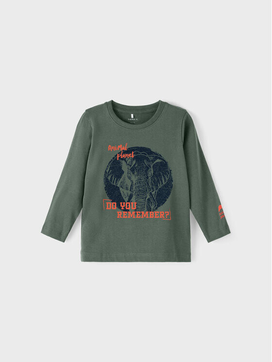 Блуза стандартного кроя Name It, зеленый
Блуза стандартного кроя Name It, зеленый