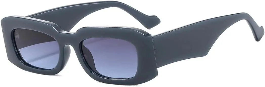 Маленькие прямоугольные солнцезащитные очки для мужчин и женщин, с широкими дужками, дорожные, винтажные, ретро, с защитой от УФ-излучения UV400 UATXTAU, Gray
Маленькие прямоугольные солнцезащитные очки для мужчин и женщин, с широкими дужками, дорожные, винтажные, ретро, с защитой от УФ-излучения UV400 UATXTAU, Gray