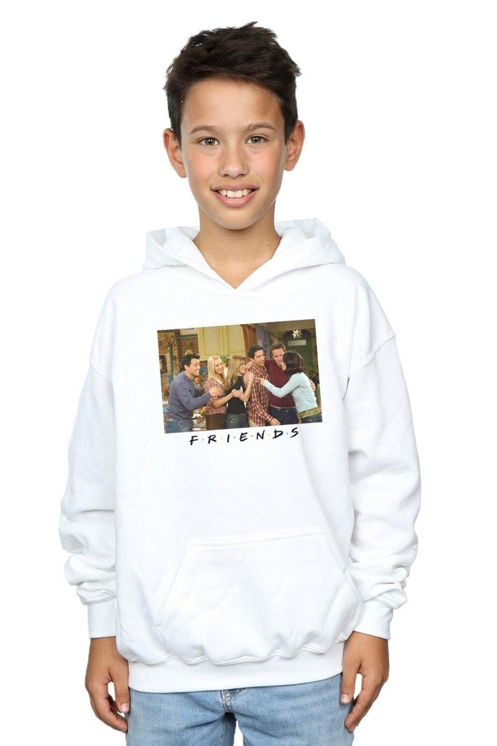 Групповое фото квартиры с капюшоном Friends, белый
Групповое фото квартиры с капюшоном Friends, белый