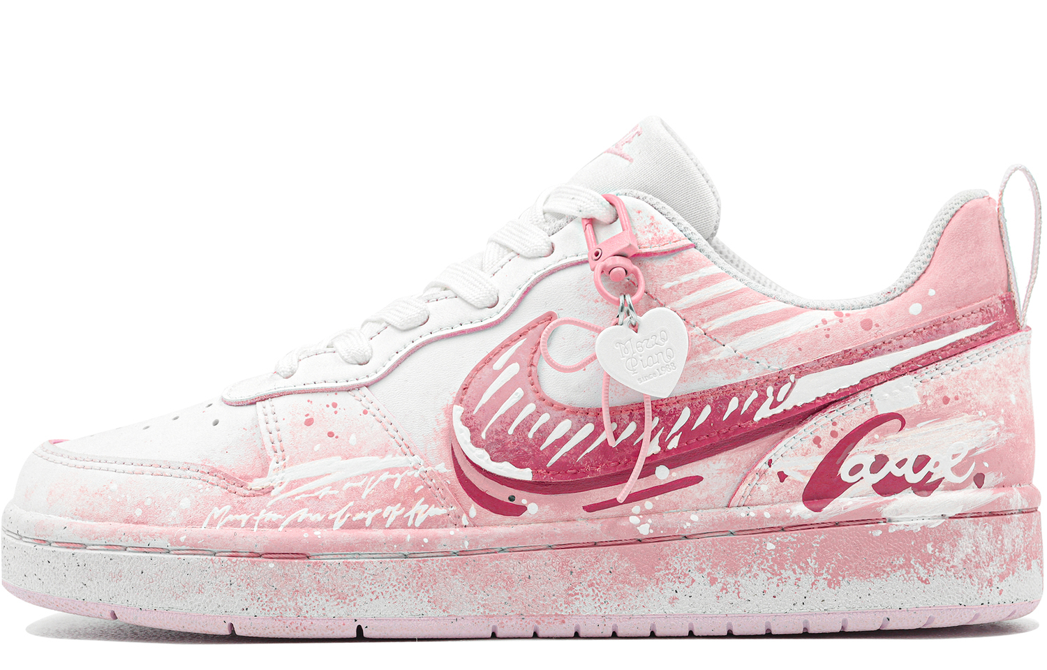 Nike Court Borough LOW нескользящие лоу-топ скейтбордические кроссовки для детей Plata Pink подростки
Nike Court Borough LOW нескользящие лоу-топ скейтбордические кроссовки для детей Plata Pink подростки