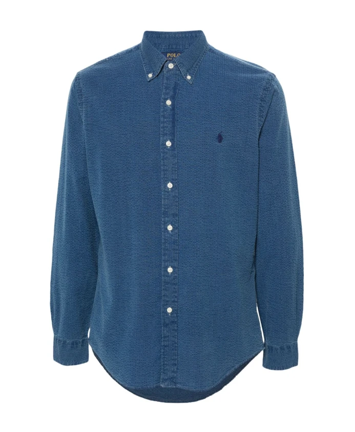 Джинсовая рубашка Polo Ralph Lauren, синий
Джинсовая рубашка Polo Ralph Lauren, синий