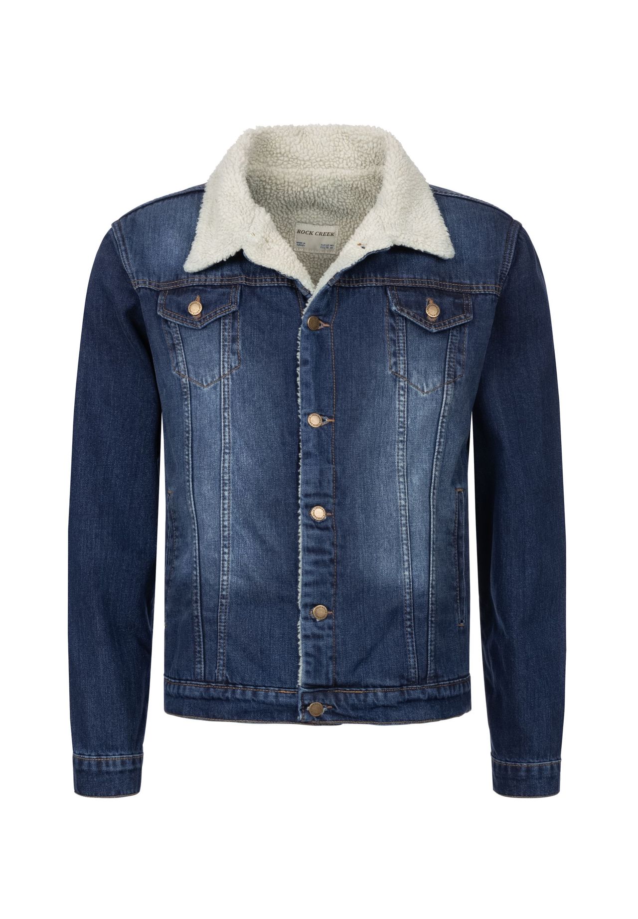 Зимняя куртка джинсовая куртка Rock Creek, темно-синий
Зимняя куртка джинсовая куртка Rock Creek, темно-синий