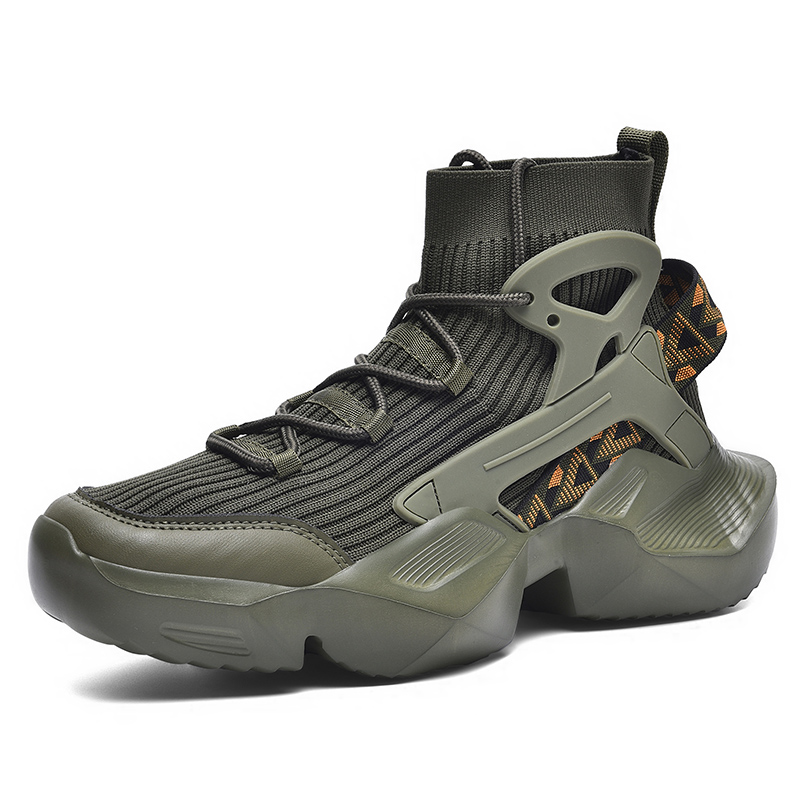 Meiretu Амортизирующие устойчивые к истиранию дышащие высокие повседневные кроссовки мужские Army Green, цвет Army Green
Meiretu Амортизирующие устойчивые к истиранию дышащие высокие повседневные кроссовки мужские Army Green, цвет Army Green