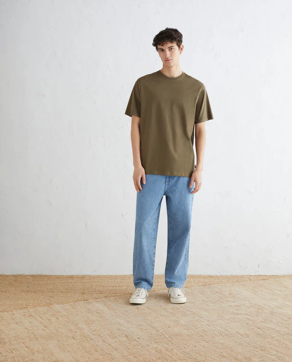 Мужская хлопковая футболка цвета хаки с короткими рукавами BCI Green Coast, цвет Kaki
Мужская хлопковая футболка цвета хаки с короткими рукавами BCI Green Coast, цвет Kaki