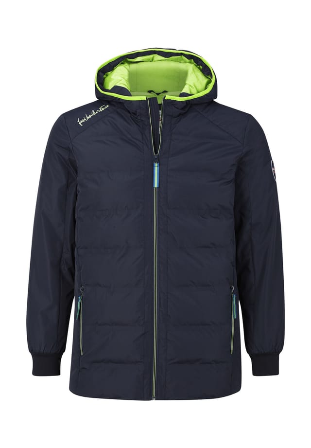 Стеганая куртка рувен Jan Vanderstorm, синий
Стеганая куртка рувен Jan Vanderstorm, синий