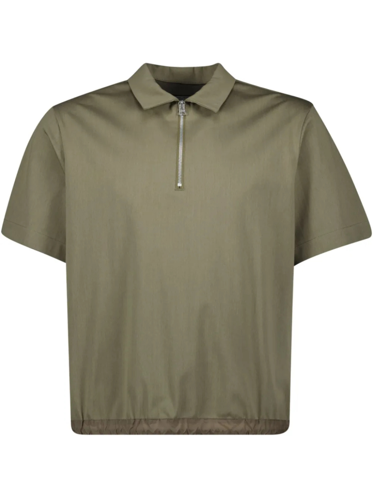 Sacai рубашка поло из джерси, зеленый
Sacai рубашка поло из джерси, зеленый