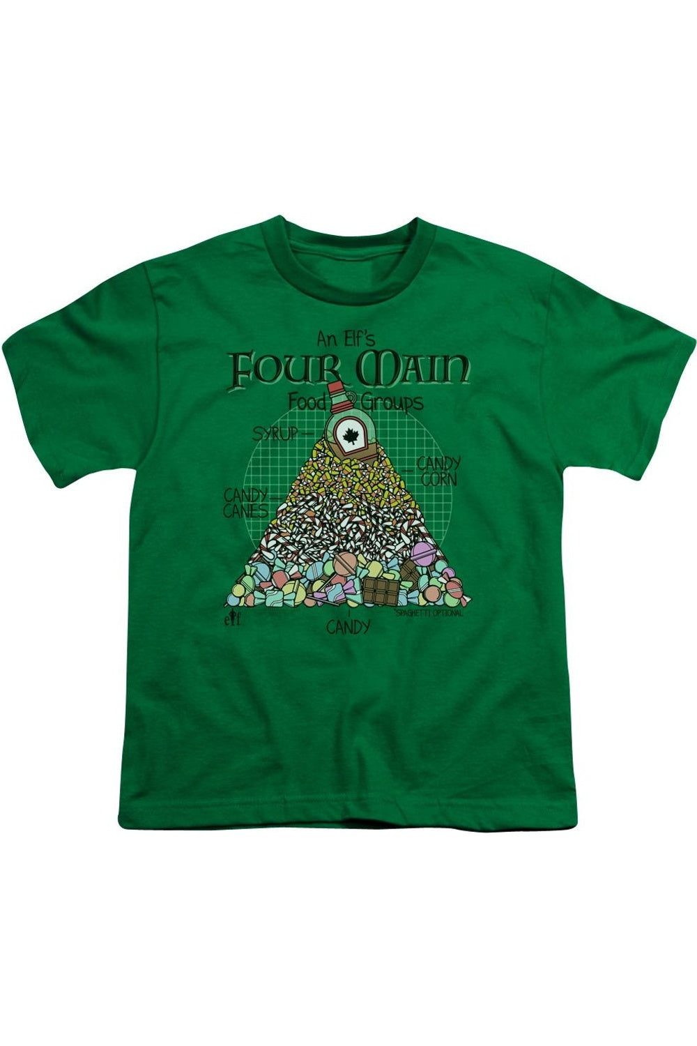 Футболка Elf Food Pyramid с коротким рукавом для детей Gildan, зеленый
Футболка Elf Food Pyramid с коротким рукавом для детей Gildan, зеленый