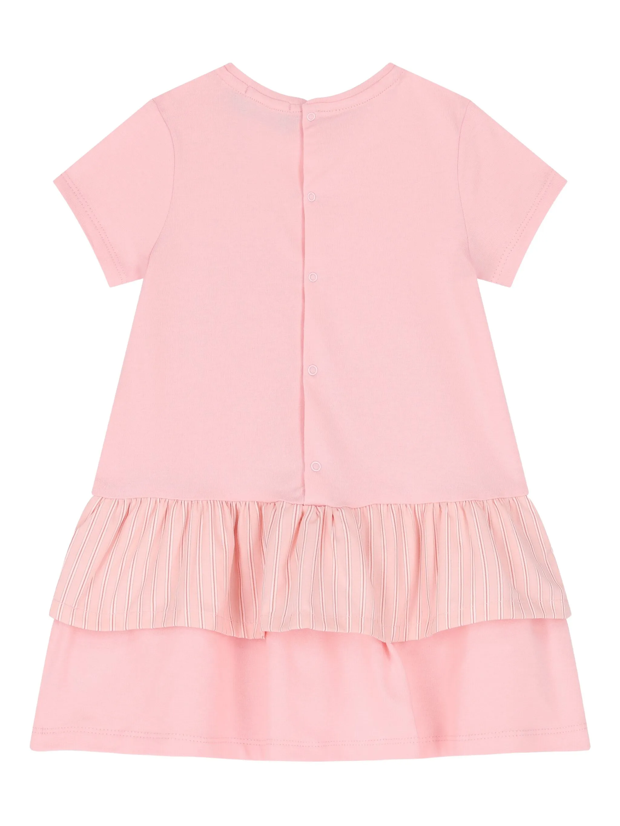 Платье-футболка с оборками Aigner Kids, розовый
Платье-футболка с оборками Aigner Kids, розовый