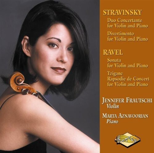CD диск Stravinsky / Ravel / Aznavoorian / Frautschi: Music for Violin & Piano
CD диск Stravinsky / Ravel / Aznavoorian / Frautschi: Music for Violin & Piano