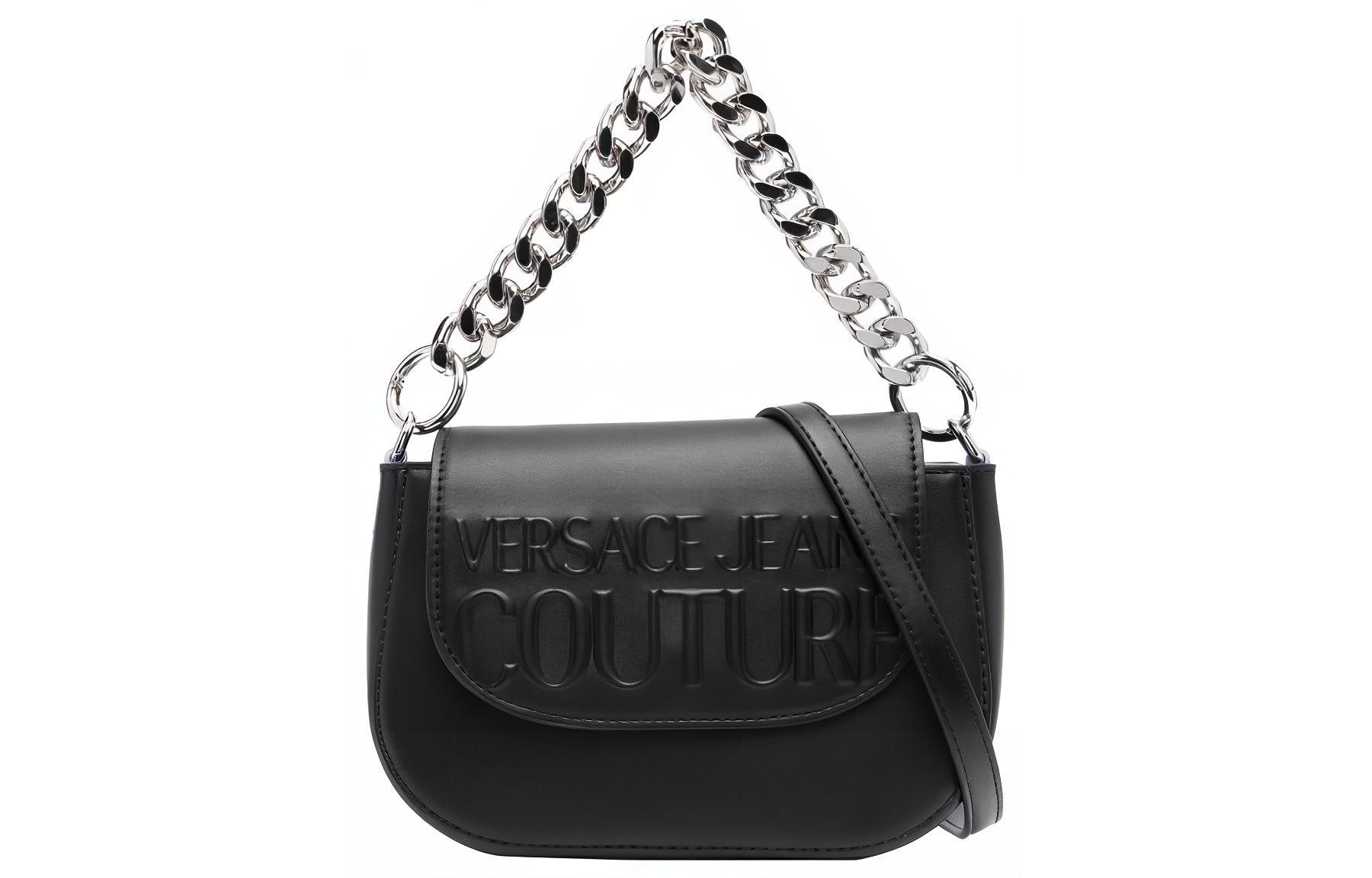 VERSACE JEANS COUTURE Полиэстеровая с полиуретаном портативная сумка через плечо женская черная
VERSACE JEANS COUTURE Полиэстеровая с полиуретаном портативная сумка через плечо женская черная