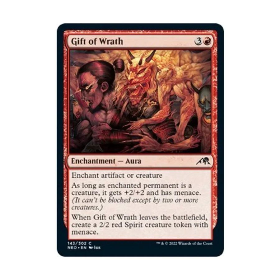 CCG Дар гнева (клавиша С), MTG - Kamigawa : Neon Dynasty
CCG Дар гнева (клавиша С), MTG - Kamigawa : Neon Dynasty