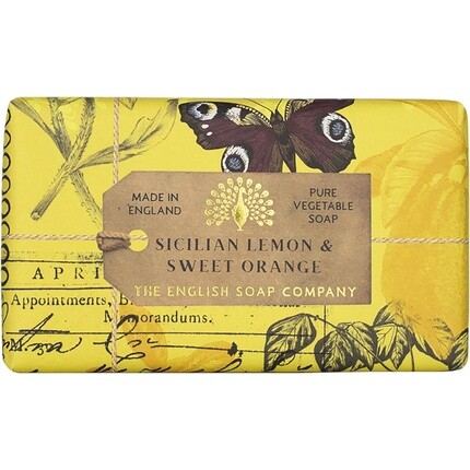 The English Soap Company Юбилейное мыло в обертке с цитрусовым маслом ши, увлажняющее 190 г
The English Soap Company Юбилейное мыло в обертке с цитрусовым маслом ши, увлажняющее 190 г