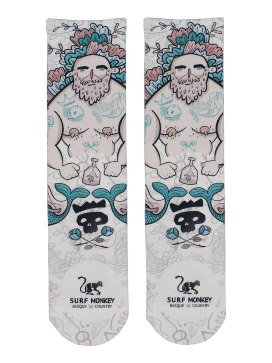 Спортивные носки Surf Monkey, от белого
Спортивные носки Surf Monkey, от белого