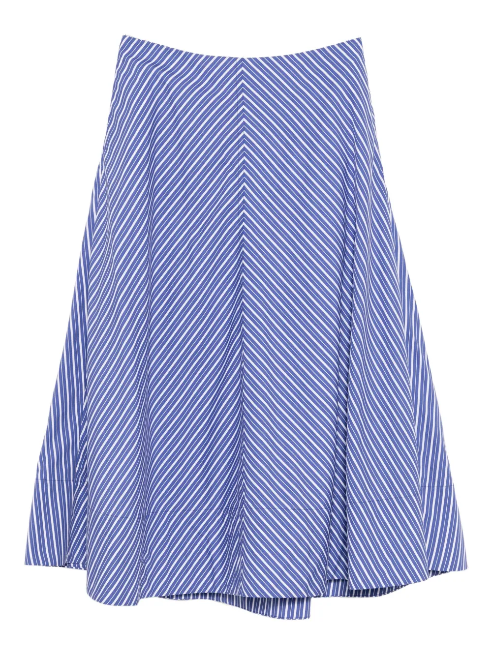 Юбка в полоску Brandon Maxwell, синий
Юбка в полоску Brandon Maxwell, синий
