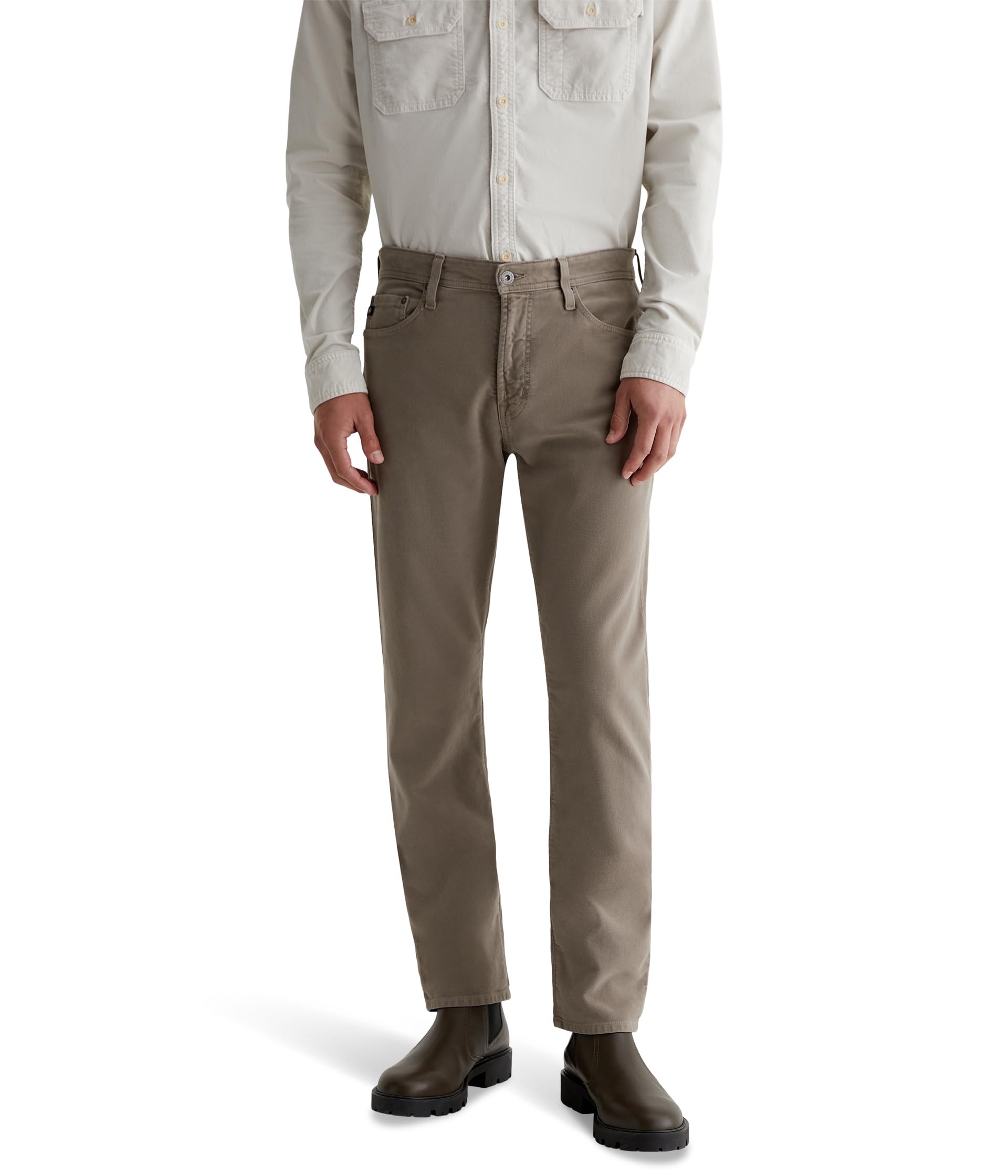 Брюки AG Jeans Everett Slim Straight Brushed Moleskin Pants, Faded Ashwood
Брюки AG Jeans Everett Slim Straight Brushed Moleskin Pants, Faded Ashwood