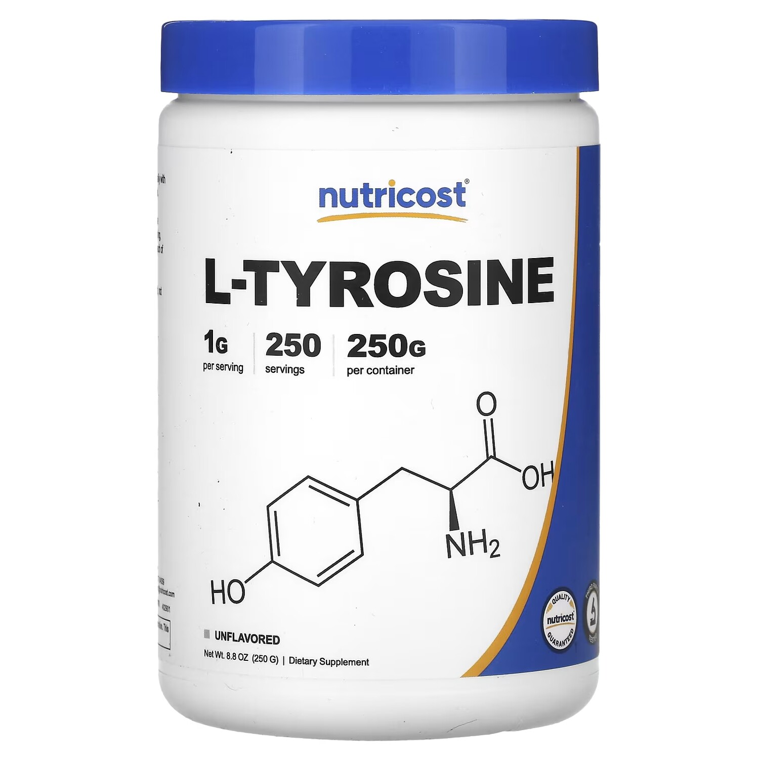 L-тирозин Nutricost, 250 г
L-тирозин Nutricost, 250 г