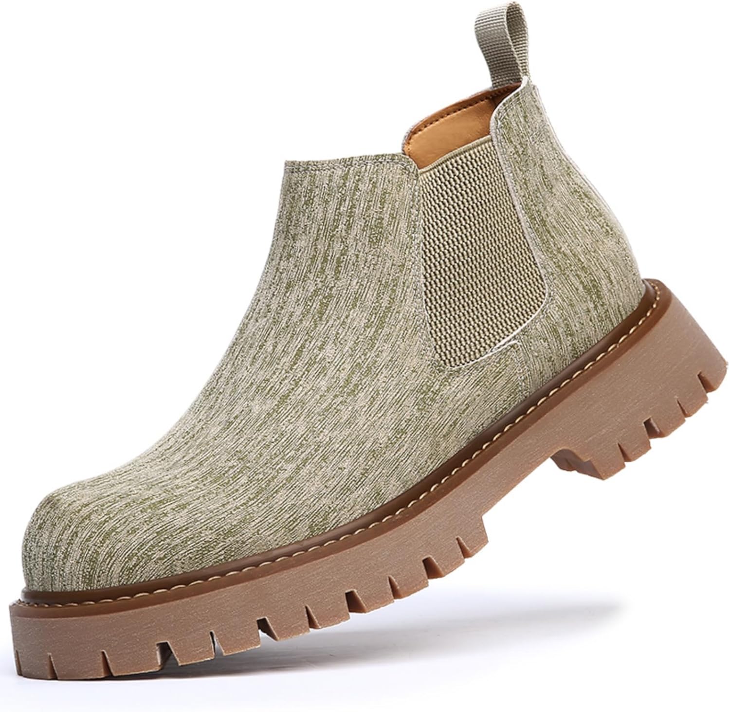 Мужские ботинки Chelsea с массивной подошвой из натуральной кожи, без шнуровки Yrzhgdl, бежевый
Мужские ботинки Chelsea с массивной подошвой из натуральной кожи, без шнуровки Yrzhgdl, бежевый