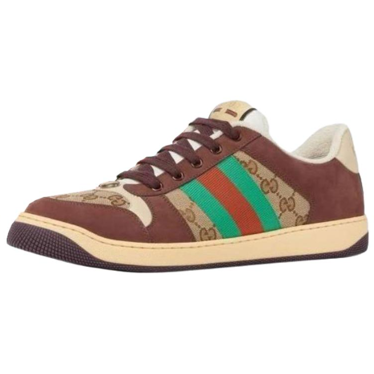 GUCCI Низкие мужские кроссовки для скейтбординга Screener, темно-коричневые
GUCCI Низкие мужские кроссовки для скейтбординга Screener, темно-коричневые