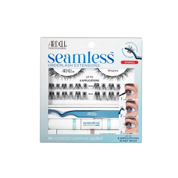 Набор накладных ресниц Seamless extensions wispies Ardell, 1 UD
Набор накладных ресниц Seamless extensions wispies Ardell, 1 UD