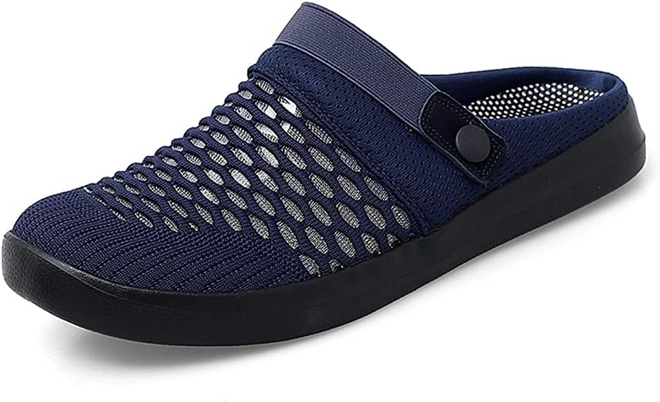 Мужские дышащие летние сандалии-тапочки CHICLOVEY с сеткой для прогулок и сада, темно-синий
Мужские дышащие летние сандалии-тапочки CHICLOVEY с сеткой для прогулок и сада, темно-синий