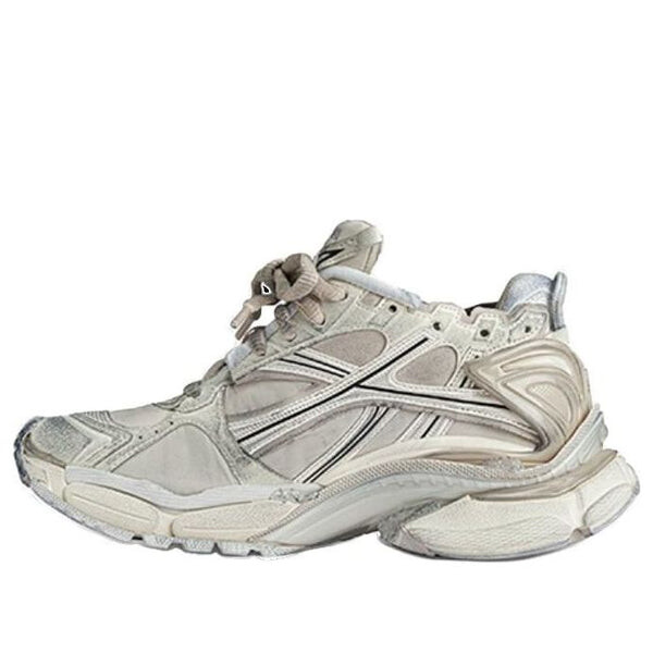 Кроссовки runner sneakers 'beige nylon suede-like fabric' Balenciaga, бежевый 
Кроссовки runner sneakers 'beige nylon suede-like fabric' Balenciaga, бежевый