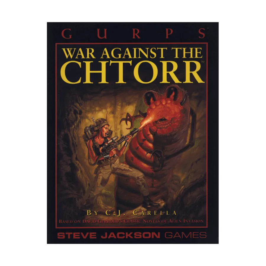 War Against the Chtorr, GURPS (1st-3rd Edition) - Fictional Settings, мягкая обложка
War Against the Chtorr, GURPS (1st-3rd Edition) - Fictional Settings, мягкая обложка
