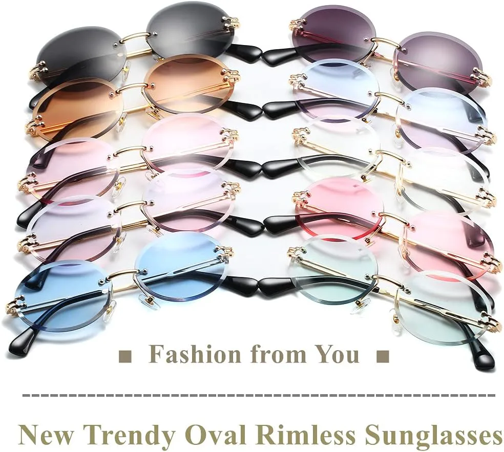 Солнцезащитные очки в стиле ретро, золотистые, овальной формы, поляризованные, с защитой от УФ-излучения UV400, без оправы, в винтажном стиле Plinvo, Black
Солнцезащитные очки в стиле ретро, золотистые, овальной формы, поляризованные, с защитой от УФ-излучения UV400, без оправы, в винтажном стиле Plinvo, Black