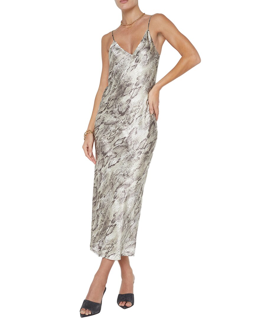 L'AGENCE Seridie Midi Шелковое платье-комбинация, бежевый
L'AGENCE Seridie Midi Шелковое платье-комбинация, бежевый