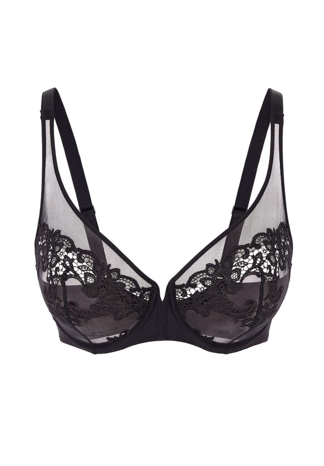 Бюстгальтер на косточках Saga Simone PéRèLe, черный
Бюстгальтер на косточках Saga Simone PéRèLe, черный