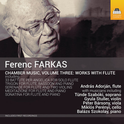 CD диск Farkas / Adorjan / Szokolay: Chamber Music 3
CD диск Farkas / Adorjan / Szokolay: Chamber Music 3