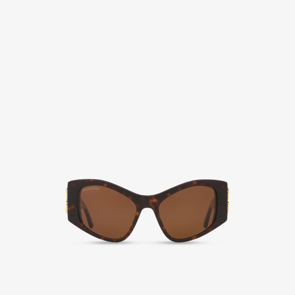 Солнцезащитные очки Balenciaga «кошачий глаз» из черепахового ацетата, коричневый
Солнцезащитные очки Balenciaga «кошачий глаз» из черепахового ацетата, коричневый