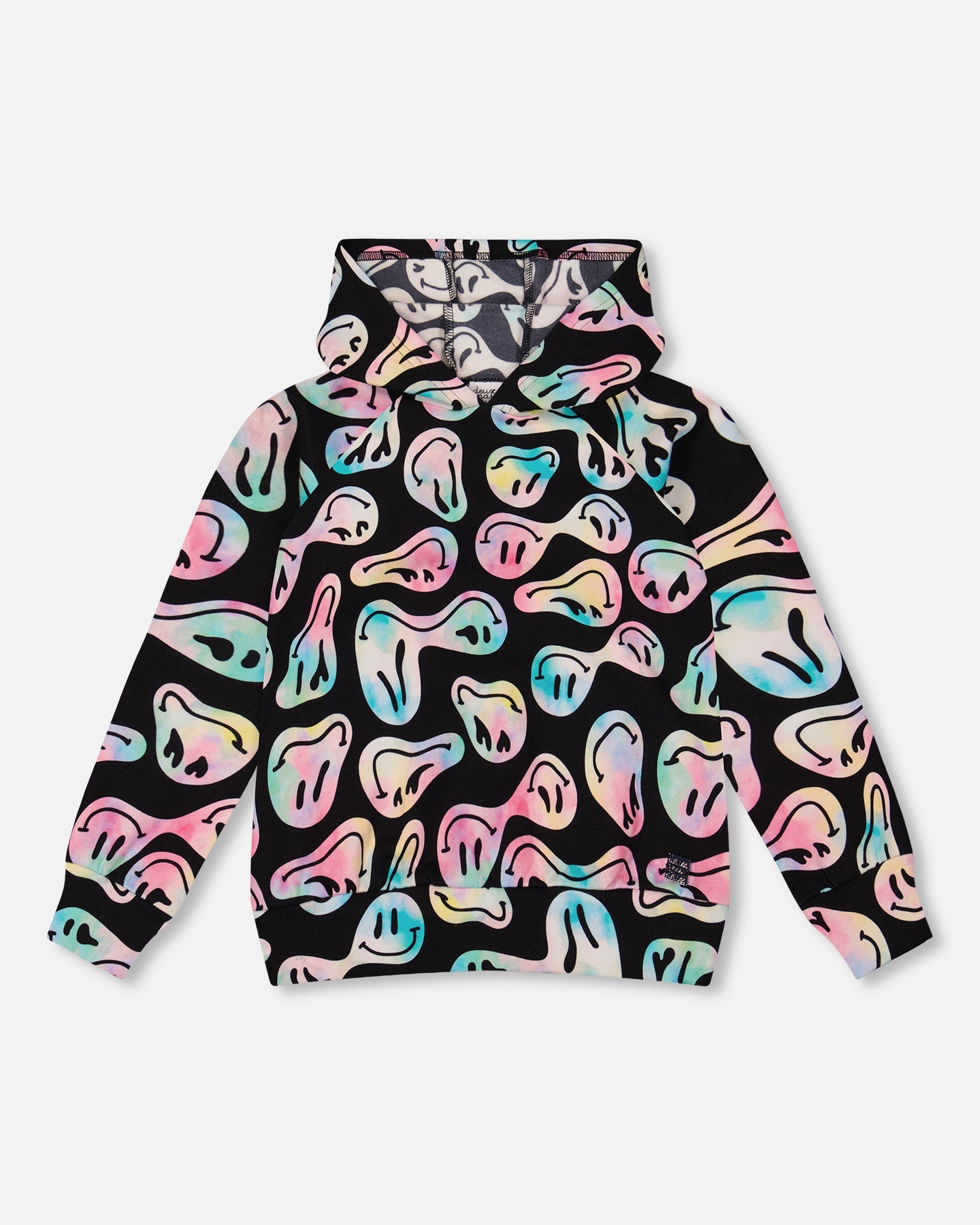 Толстовка с капюшоном из флиса со смайликом для девочек Deux par Deux, Smiley Face Girl 
Толстовка с капюшоном из флиса со смайликом для девочек Deux par Deux, Smiley Face Girl