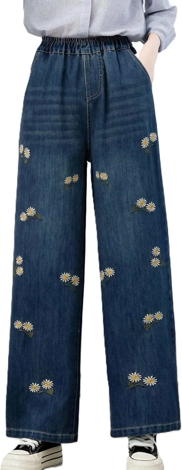 Джинсы женские Straight с вышивкой Mid-Rise Tozamil
Джинсы женские Straight с вышивкой Mid-Rise Tozamil