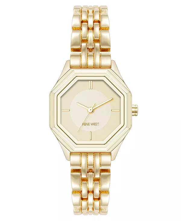 Женские кварцевые часы из изысканного металлического сплава золотистого оттенка, 28 мм Anne Klein, gold-tone
Женские кварцевые часы из изысканного металлического сплава золотистого оттенка, 28 мм Anne Klein, gold-tone