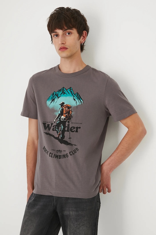 Хлопковая футболка Medicine, коричневый
Хлопковая футболка Medicine, коричневый