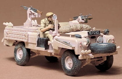 Tamiya 35076 1:35 British Sas Pink Panther Land Rover
Tamiya 35076 1:35 British Sas Pink Panther Land Rover