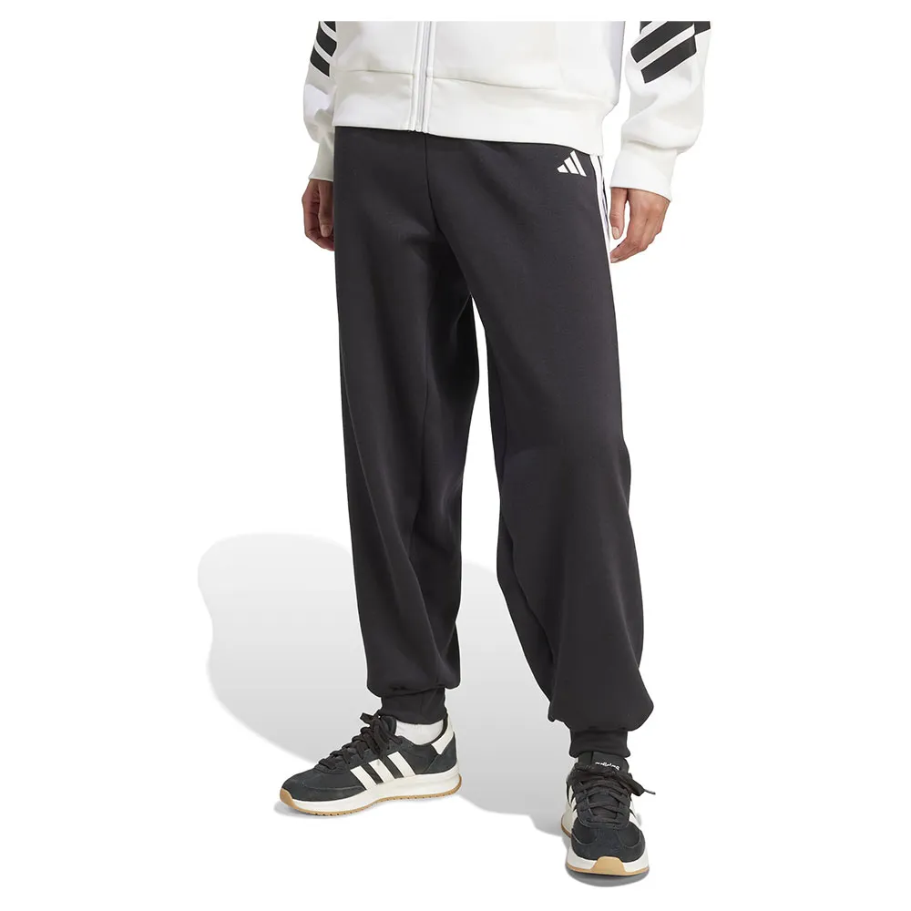 Джоггеры adidas Tiro 3 Stripes Fleece, черный 
Джоггеры adidas Tiro 3 Stripes Fleece, черный