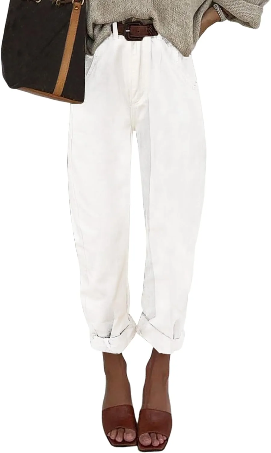 Женские джинсы Astylish High Waisted Baggy Boyfriend Cropped
Женские джинсы Astylish High Waisted Baggy Boyfriend Cropped