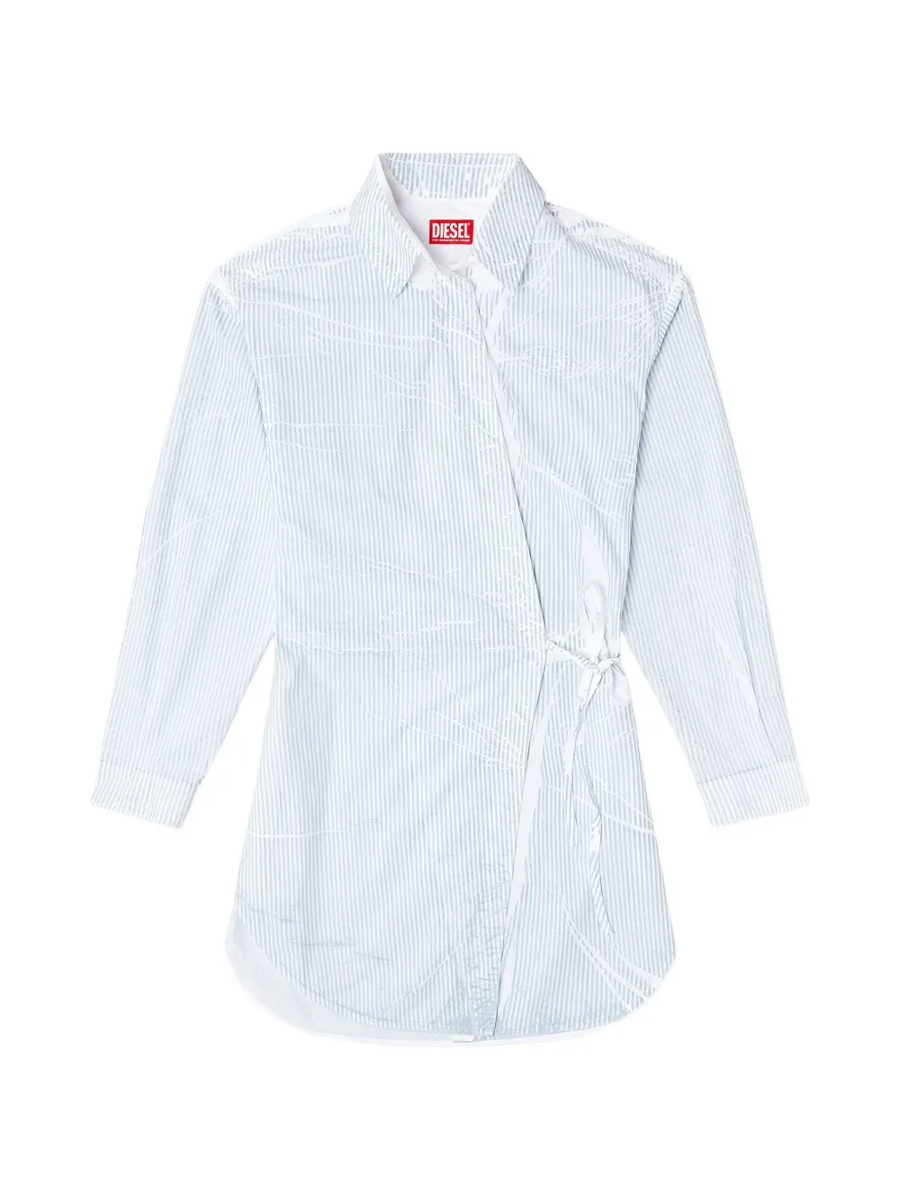 Платье с асимметричным подолом Diesel, белый
Платье с асимметричным подолом Diesel, белый