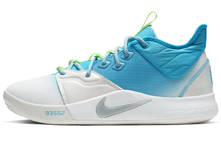 Кроссовки Nike PG 3, белый/голубой
Кроссовки Nike PG 3, белый/голубой