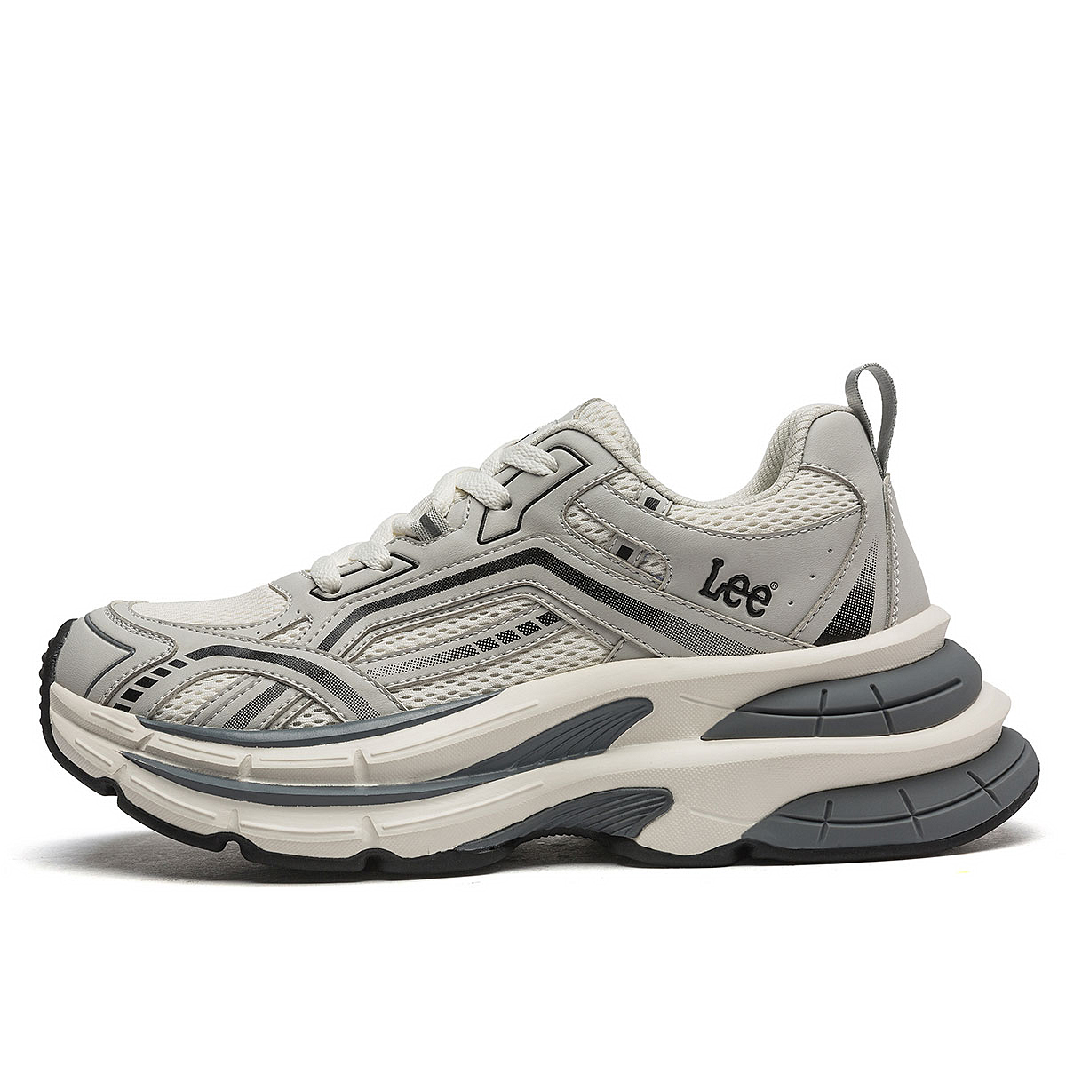 Дышащие низкие массивные кроссовки для увеличения роста для мужчин Lee, Light Gray
Дышащие низкие массивные кроссовки для увеличения роста для мужчин Lee, Light Gray
