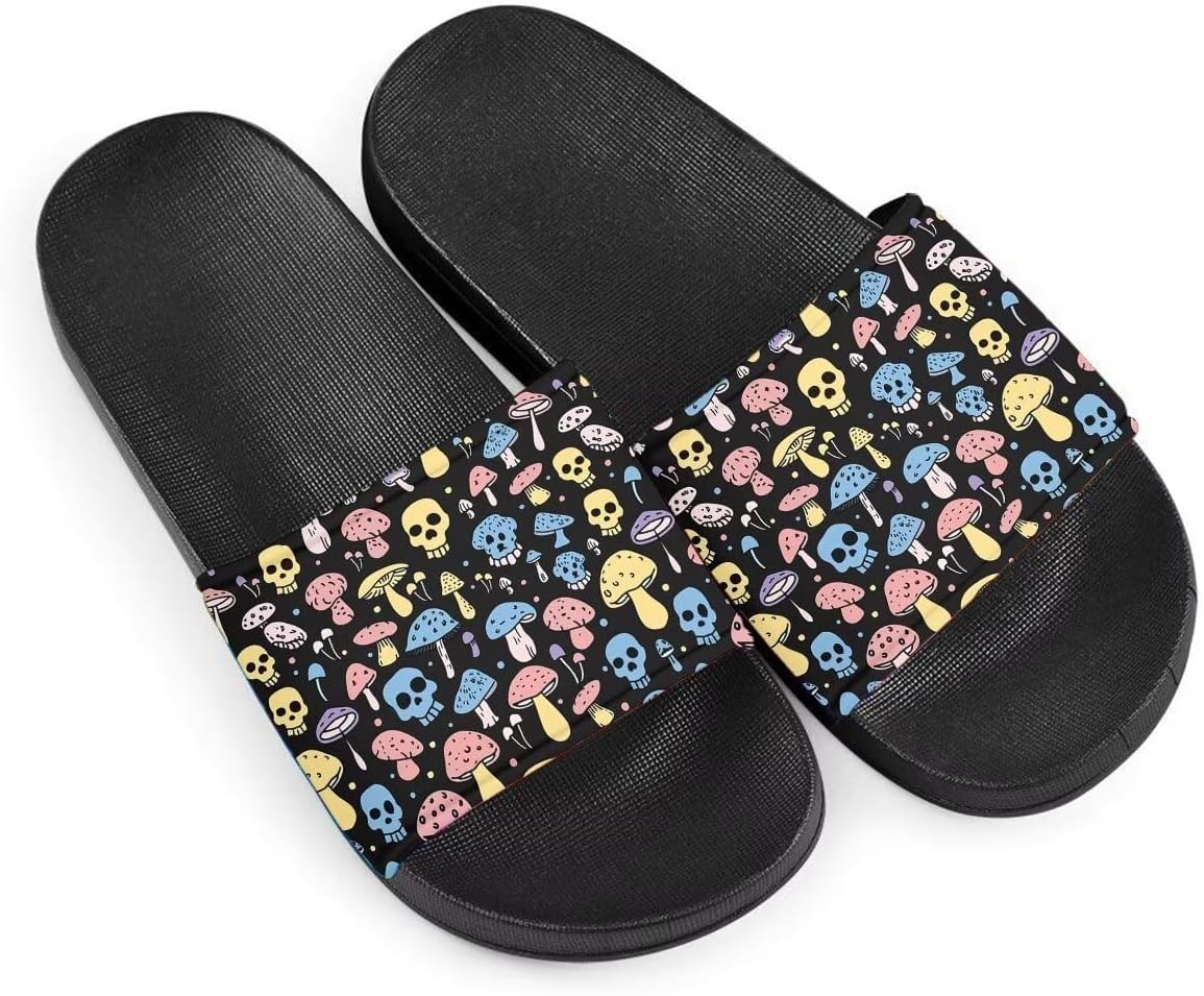 Женские сандалии Широкие тапочки Сандалии с узором гриб EVA Плоские сандалии Легкие сандали Летние шлепанцы для улицы и дома Getelinseng, Colorful Skull Mushroom
Женские сандалии Широкие тапочки Сандалии с узором гриб EVA Плоские сандалии Легкие сандали Летние шлепанцы для улицы и дома Getelinseng, Colorful Skull Mushroom