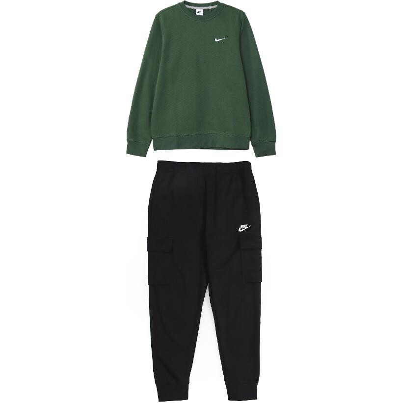 Спортивная одежда Клубная повседневная спортивная одежда Мужской комплект Зеленый топ + Черные брюки Nike, зеленый
Спортивная одежда Клубная повседневная спортивная одежда Мужской комплект Зеленый топ + Черные брюки Nike, зеленый