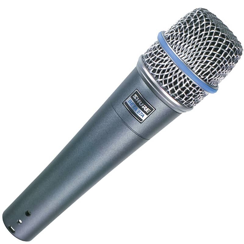 Микрофон Shure BETA 57A Supercardioid Dynamic Instrument Microphone
Микрофон Shure BETA 57A Supercardioid Dynamic Instrument Microphone