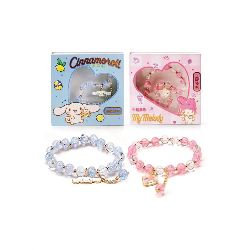 FIRST PARTY Браслет с бусинами-тарелками Sanrio My Melody, Kuromi, Pompompurin, Cinnamoroll
FIRST PARTY Браслет с бусинами-тарелками Sanrio My Melody, Kuromi, Pompompurin, Cinnamoroll