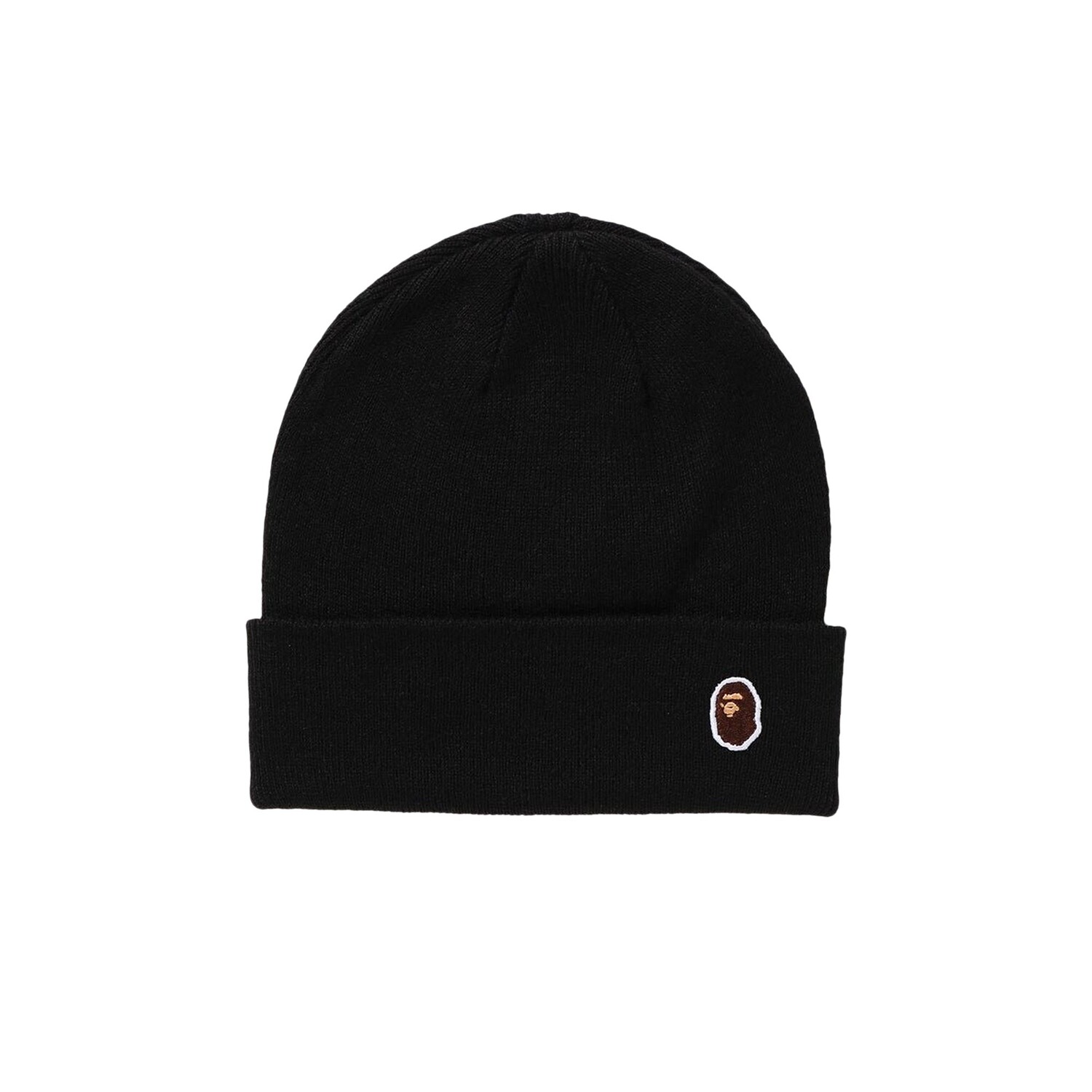 BAPE Одноточечная вязаная шапка Ape Head, черная
BAPE Одноточечная вязаная шапка Ape Head, черная