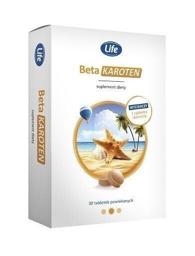 Средство для загара Life Beta Karoten, 30 шт
Средство для загара Life Beta Karoten, 30 шт